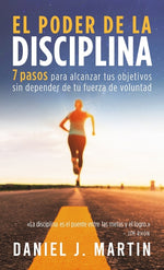 Book cover for poder de la disciplina: 7 pasos para alcanzar tus objetivos sin depender de tu motivación ni de tu fuerza de voluntad