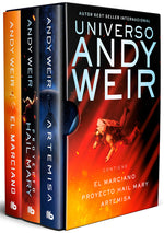 Book cover for Universo Andy Weir (Edición Estuche: El Marciano / Proyecto Hail Mary / Artemisa) / Andy Weir Universe (Box Set: The Martian / Project Hail Mary / Art