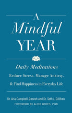 Book cover for Mindful Year: Daily Meditations: Reduce Stress, Manage Anxiety, and Find Happiness in Everyday Life