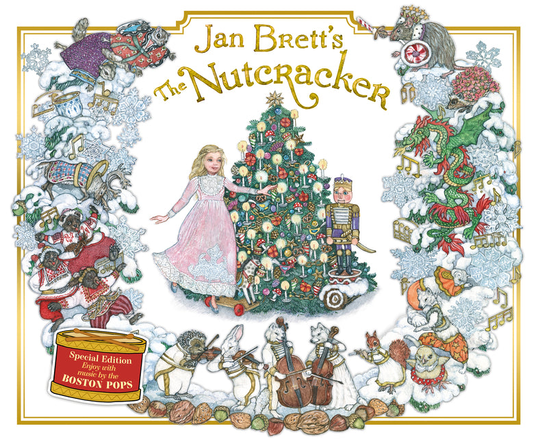 Book cover for Jan Brett's the Nutcracker
