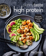 Book cover for Skinnytaste High Protein: 100 Healthy, Simple Recipes to Fuel Your Day: A Cookbook
