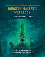 Book cover for Dungeon Master's Workbook of Worldbuilding (Dungeons & Dragons): An Official Companion to the Dungeon Master's Guide