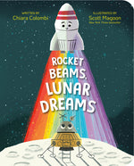 Book cover for Rocket Beams, Lunar Dreams