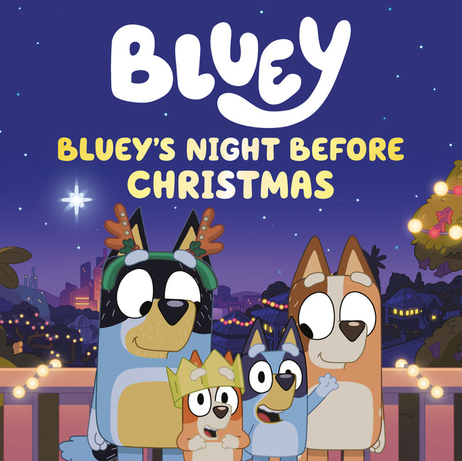 Book cover for Bluey's Night Before Christmas