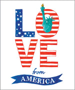 Book cover for Love from America
