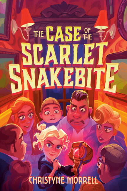 Book cover for Case of the Scarlet Snakebite