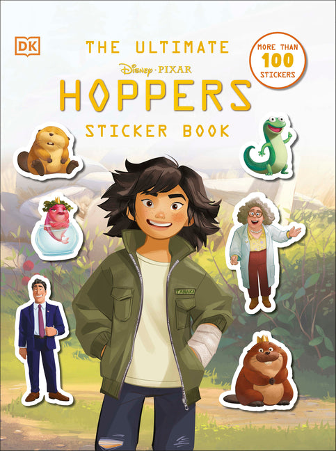 Book cover for Disney Pixar Hoppers Ultimate Sticker Book