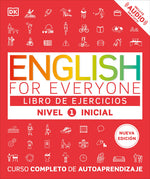 Book cover for English for Everyone Nivel 1 Inicial: Libro de Ejercicios: Edición En Español