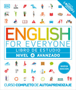 Book cover for English for Everyone Nivel 4 Avanzado: Libro de Estudio: Edición En Español