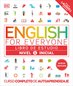Book cover for English for Everyone Nivel 1 Inicial: Libro de Estudio: Edición En Español
