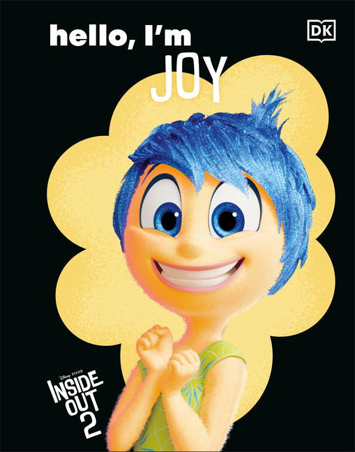 Book cover for Disney Inside Out 2 Hello, I'm Joy