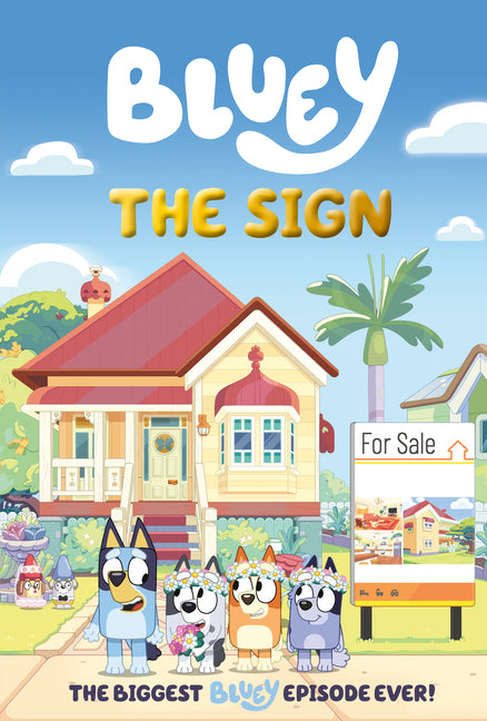Book cover for Bluey: The Sign