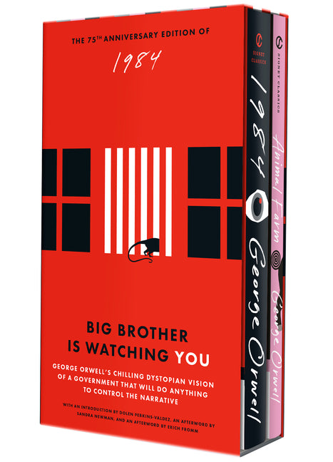Book cover for George Orwell 2-Book Boxed Set: 1984 and Animal Farm