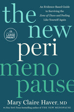 Book cover for New Perimenopause: An Evidence-Based Guide to Surviving the Zone of Chaos and Feeling Like Yourself Again