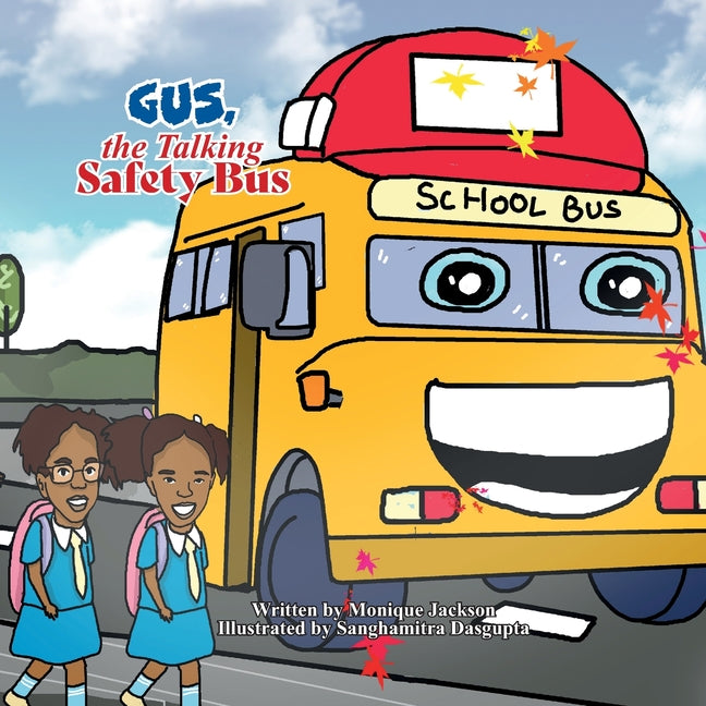 Book cover for GUS, the Talking Safety Bus