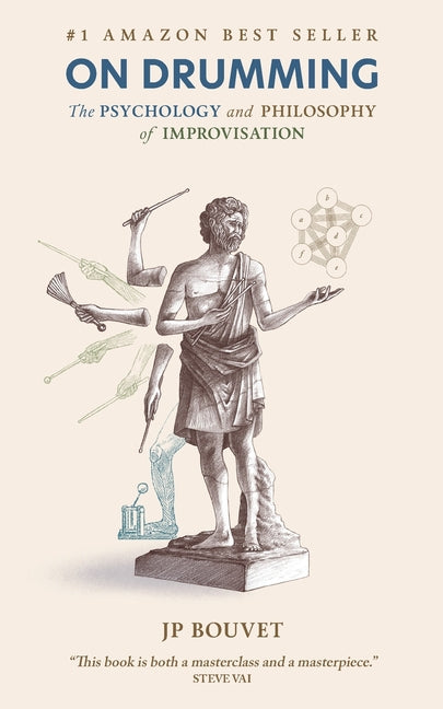 Book cover for On Drumming: The Psychology and Philosophy of Improvisation