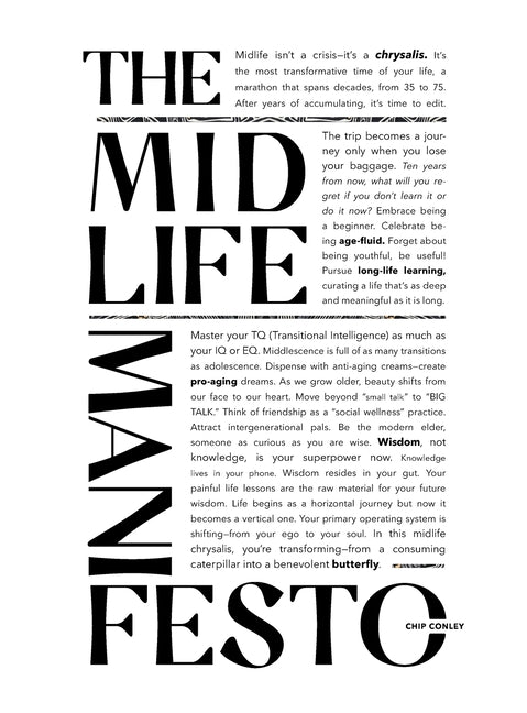 Book cover for Midlife Manifesto