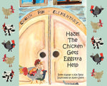 Book cover for Hazel The Chicken Gets Eggstra Help