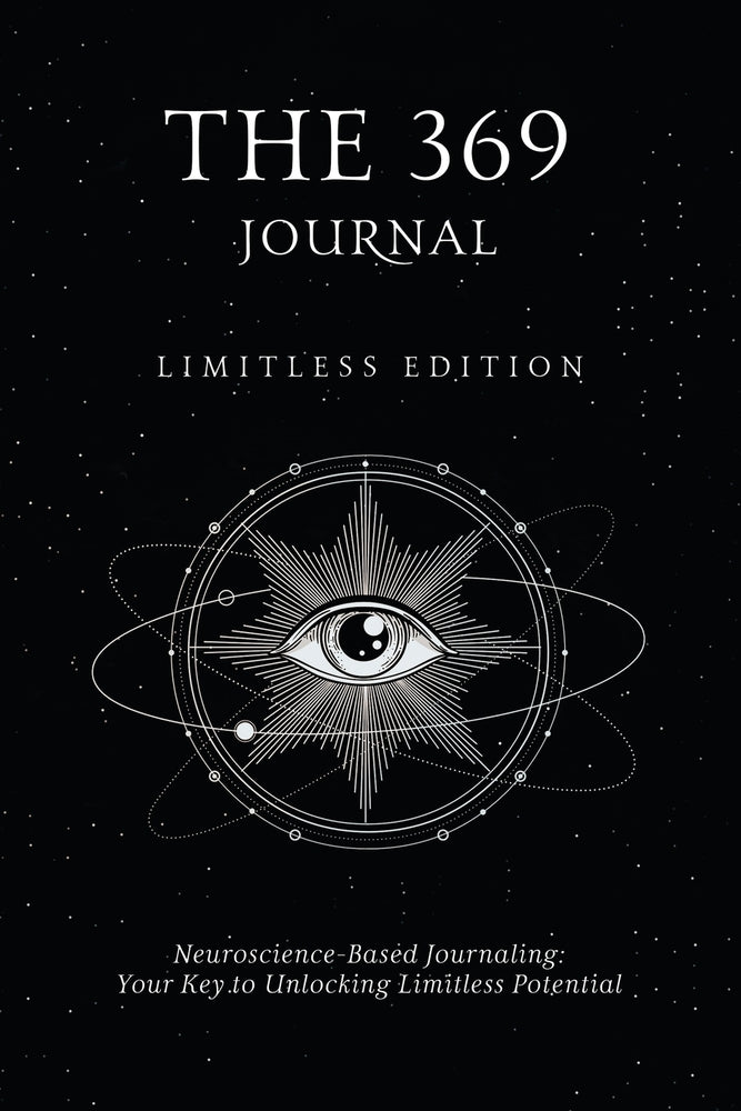Book cover for The 369 Journal: Limitless Edition, Your Key to Unlocking Limitless Potential, Neuroscience-based Journaling