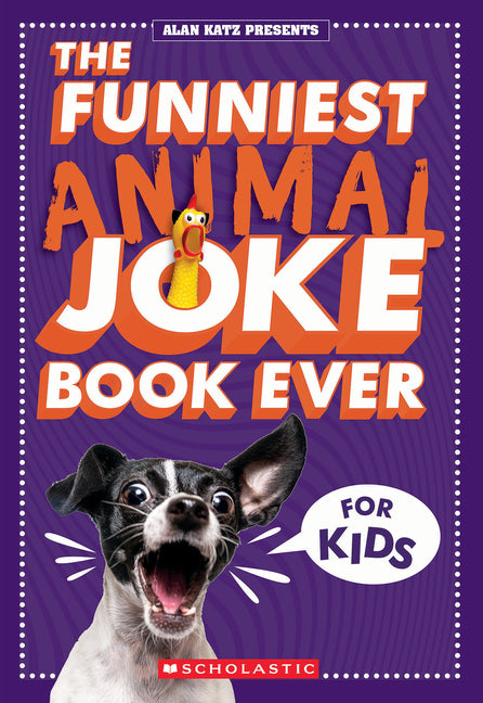 Book cover for Funniest Animal Joke Book Ever for Kids