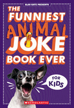 Book cover for Funniest Animal Joke Book Ever for Kids