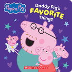 Book cover for Daddy Pig's Favorite Things (Peppa Pig Board Book)