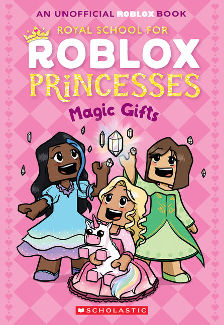 Book cover for Royal School for Roblox Princesses #2: Magic Gifts