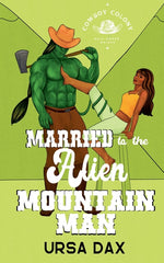 Book cover for Married to the Alien Mountain Man