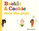 Book cover for Bookie & Cookie Turn the Page