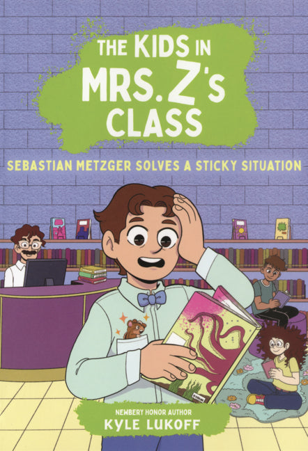 Book cover for Sebastian Metzger Solves a Sticky Situation