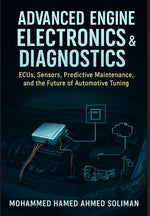 Book cover for Advanced Engine Electronics & Diagnostics: ECUs, Sensors, Predictive Maintenance, and the Future of Automotive Tuning