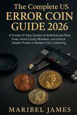 Book cover for Complete US Error Coin Guide 2026: A Proven 10-Step System to Authenticate Rare Finds, Avoid Costly Mistakes, and Unlock Hidden Profits in Modern Coin