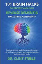 Book cover for 101 Brain Hacks to Prevent and Even Reverse Dementia (Including Alzheimer's)