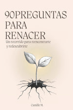 Book cover for 90 Preguntas para Renacer: Un recorrido para reencontrarte y redescubrirte