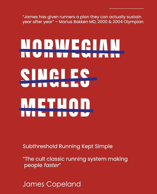 Book cover for Norwegian Singles Method: Subthreshold Running Kept Simple