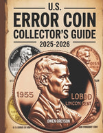 Book cover for U.S. Error Coin Collector's Guide 2025-2026: Proven Techniques to Identify, Authenticate, and Profit from Rare Mint Mistakes