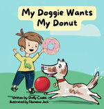 Book cover for My Doggie Wants My Donut