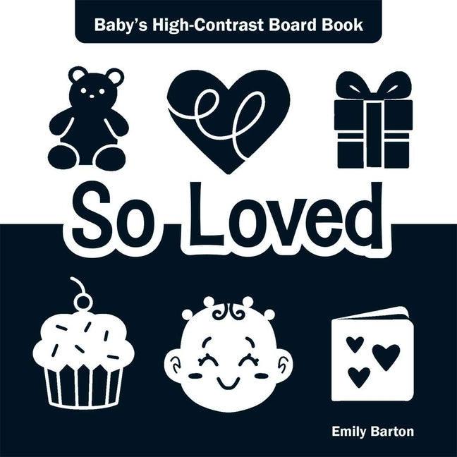 Book cover for So Loved: Baby's High-Contrast Board Book