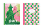 Book cover for Wicked Pink & Green Composition Notebook Set (Set of 2)
