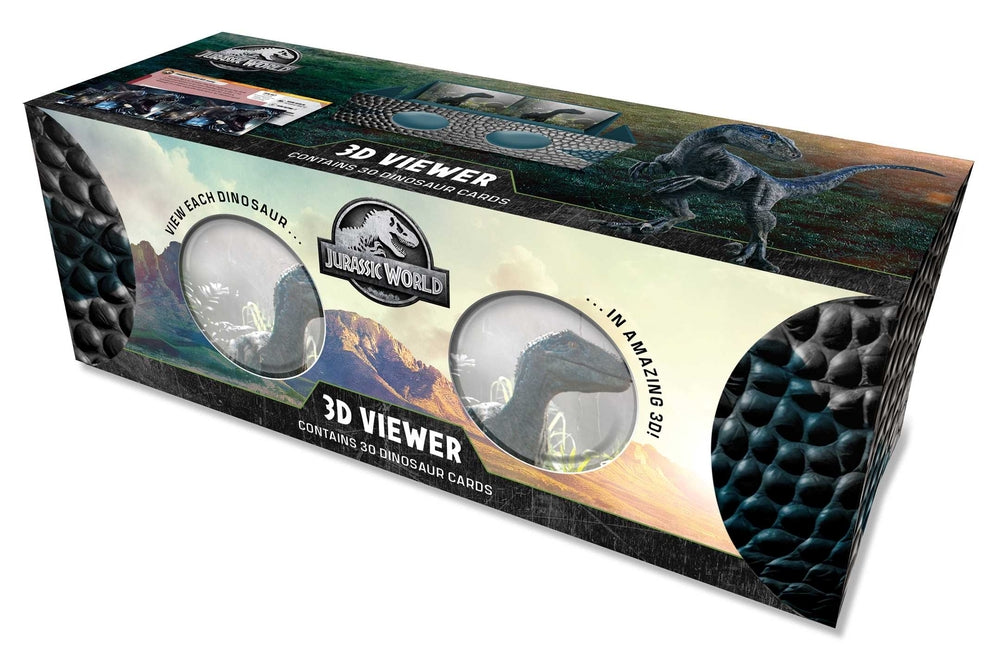 Book cover for Jurassic World: Dinosaur 3D Viewer