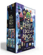 Book cover for House at the Edge of Magic Paperback Collection (Boxed Set): The House at the Edge of Magic; The Tower at the End of Time; The Bookshop at the Back of