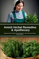 Book cover for Amish Herbal Remedies & Apothecary: A Beginner's Quick Start Guide to Natural Healing with a 7-Step Action Plan and Sample Traditional Recipes