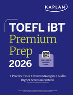 Book cover for TOEFL IBT Premium Plus 2026