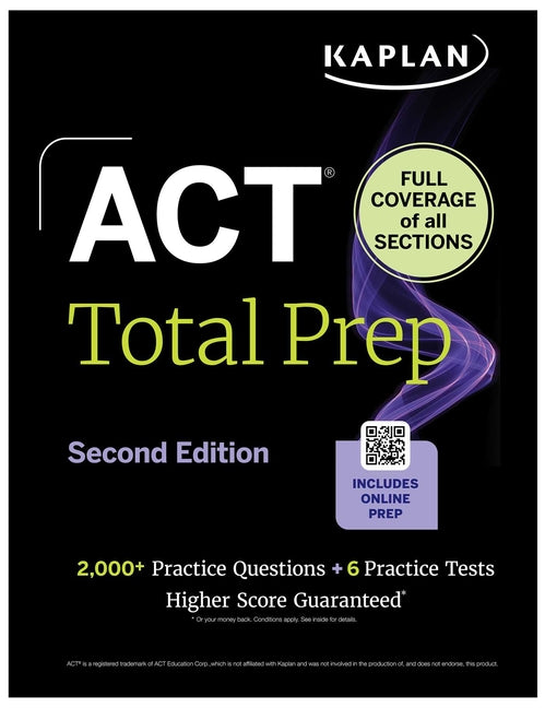 Book cover for ACT Total Prep