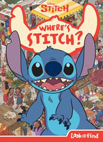 Book cover for Disney: Where's Stitch? Look and Find