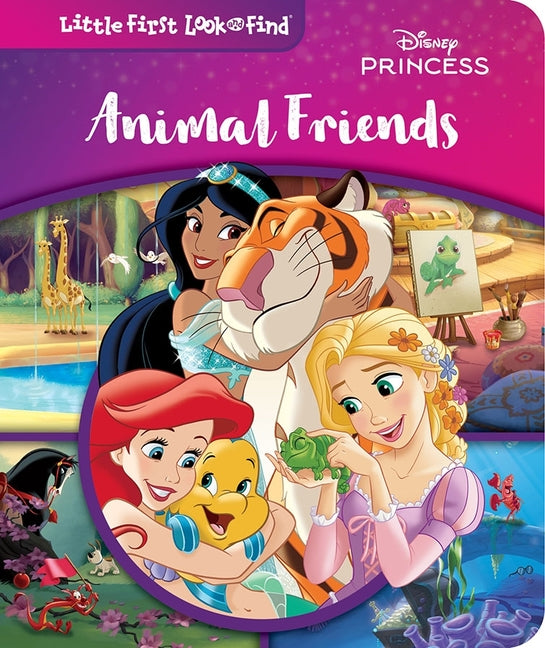 Book cover for Disney Princess: Animal Friends Little First Look and Find