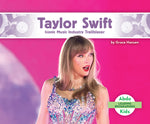 Book cover for Taylor Swift: Iconic Music Industry Trailblazer: Iconic Music Industry Trailblazer