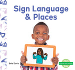 Book cover for Sign Language & Places