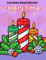Book cover for Christmas Coloring Book for Kids: Fun Christmas Coloring Book for Kids, Toddlers and Preschoolers