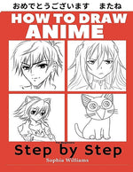 Book cover for How to Draw Anime for Beginners Step by Step: Manga and Anime Drawing Tutorials Book 1